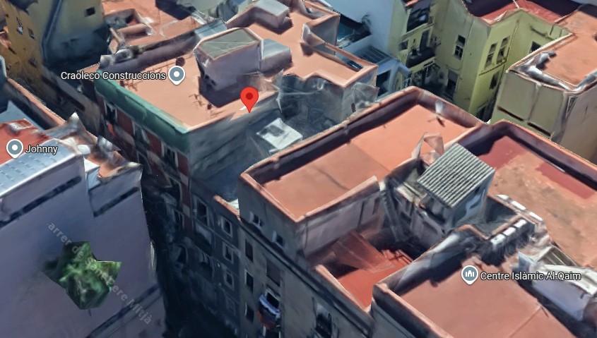 Vista aérea del entorno